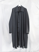 Soshiotsuki SS26 Scarf Drape Coat