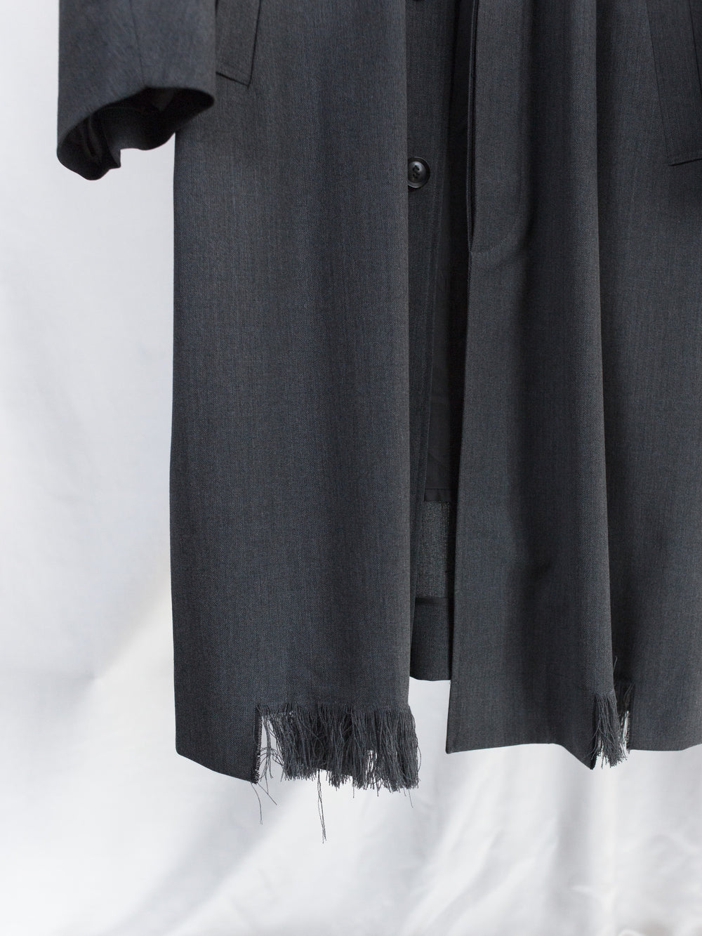 Soshiotsuki SS26 Scarf Drape Coat