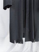 Soshiotsuki SS26 Scarf Drape Coat