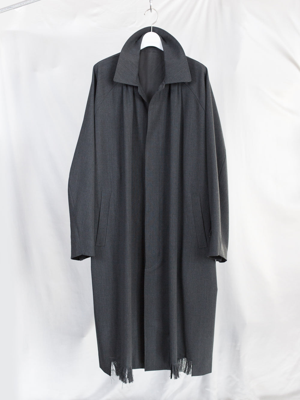 Soshiotsuki SS26 Scarf Drape Coat