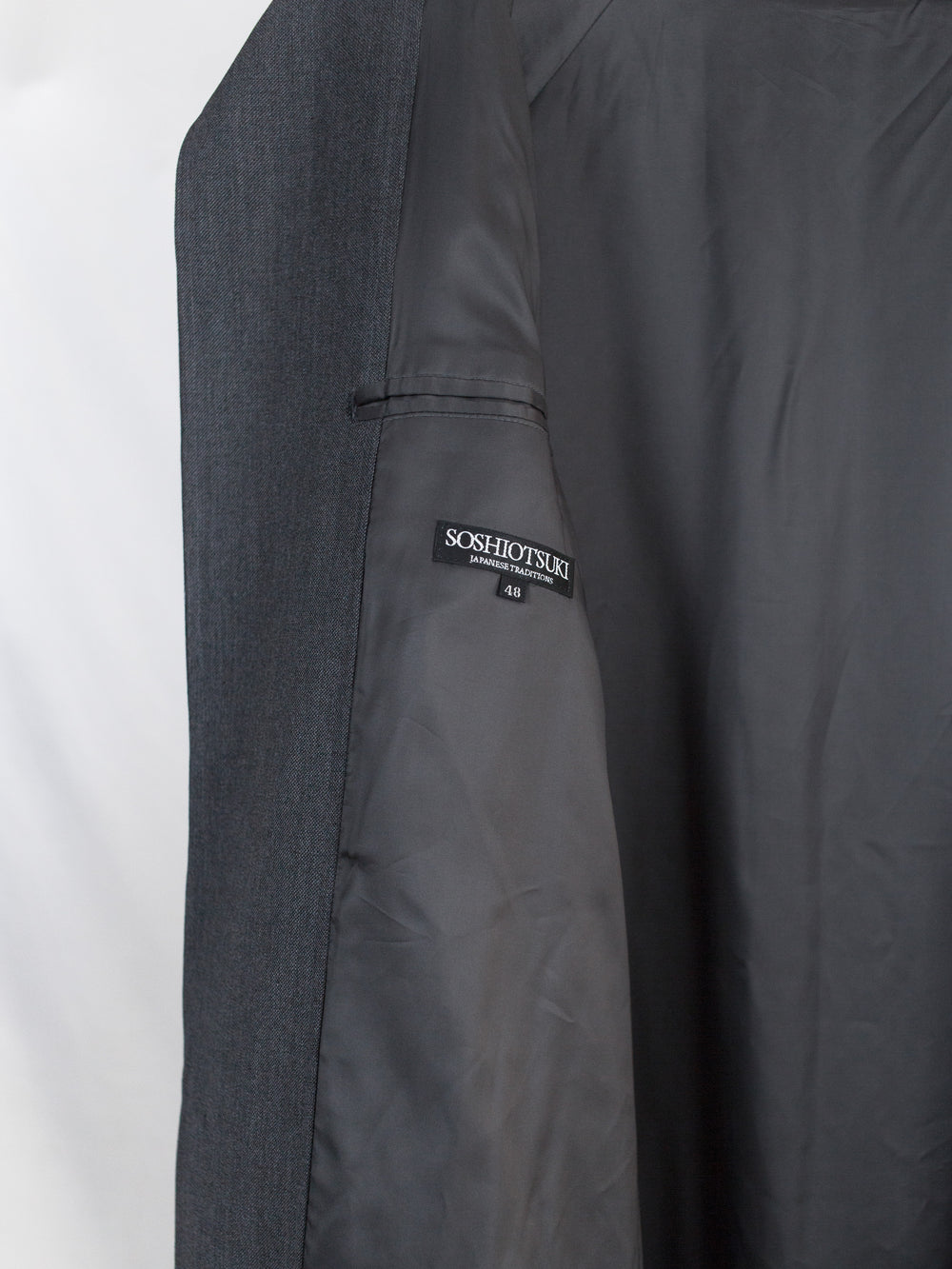 Soshiotsuki SS26 Scarf Drape Coat