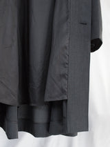 Soshiotsuki SS26 Scarf Drape Coat