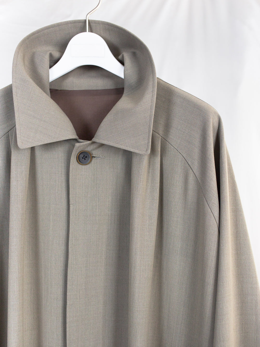 Soshiotsuki SS26 Scarf Drape Coat