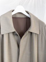 Soshiotsuki SS26 Scarf Drape Coat