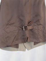 Soshiotsuki SS26 Ruched Effect Vest