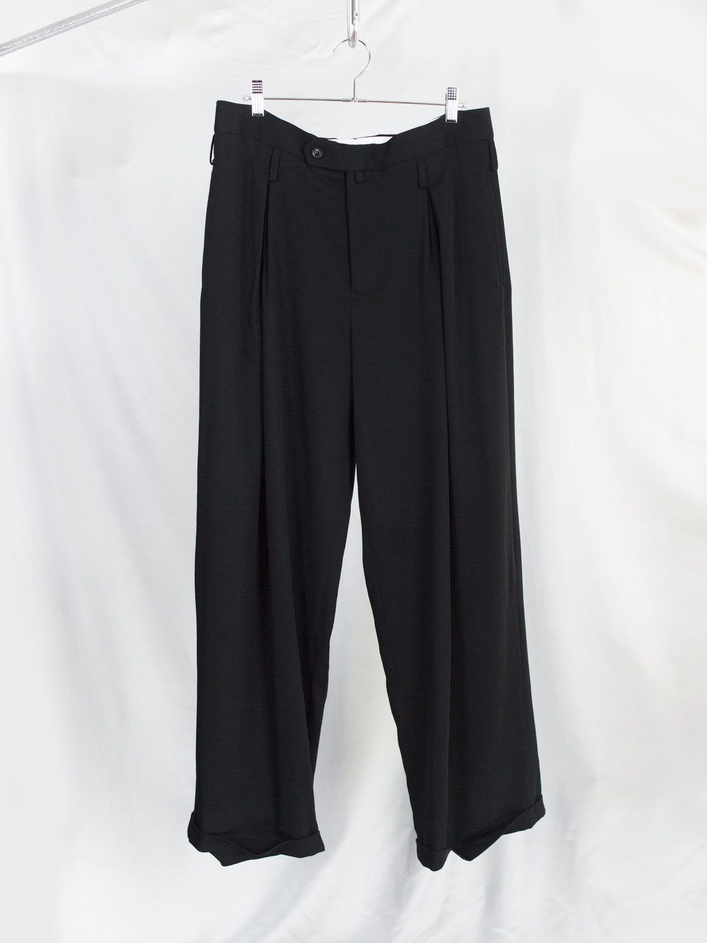 Soshiotsuki SS26 Nested Double Pleat Trousers