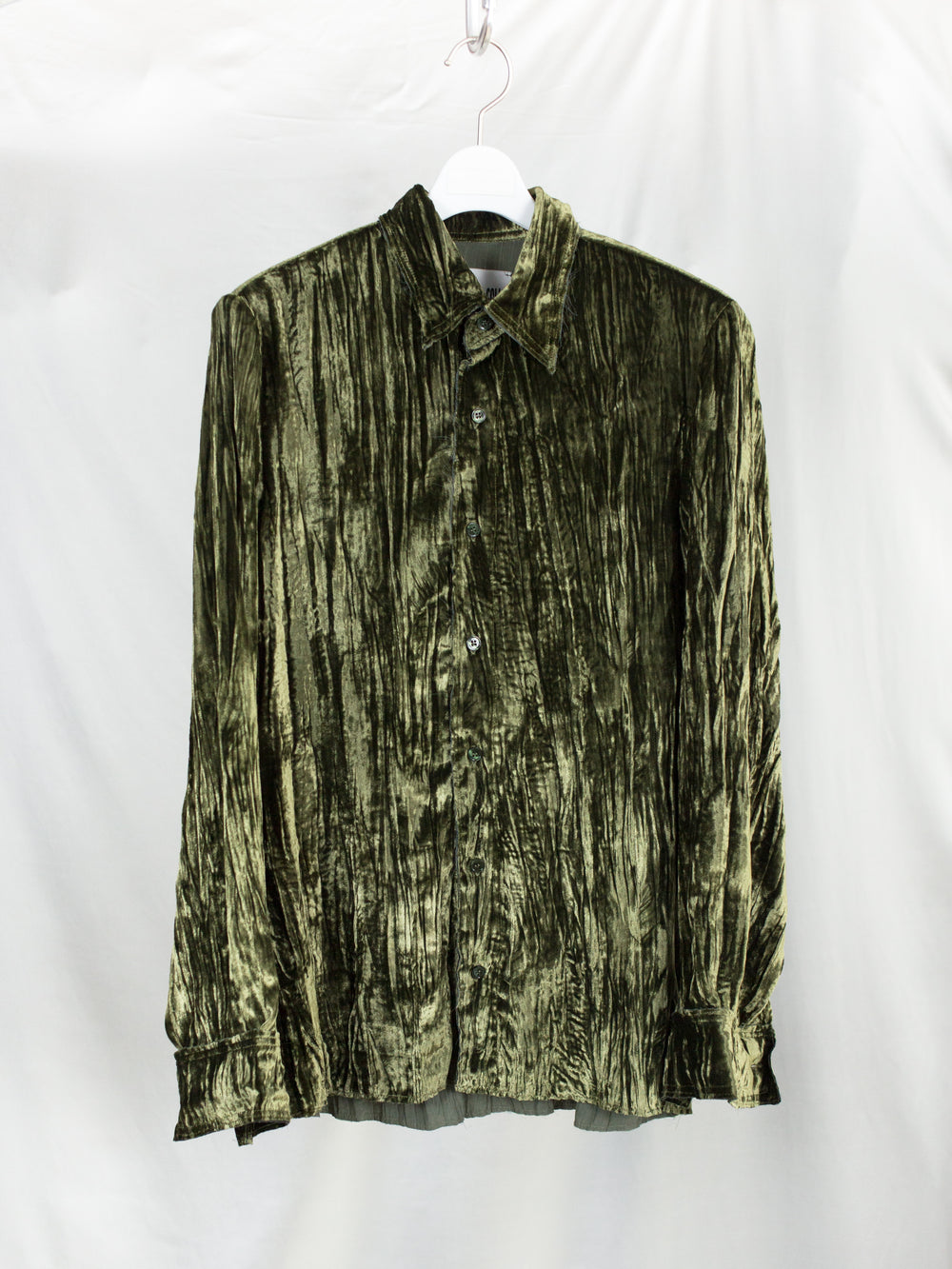 Gabriela Coll SS26 No. 197 Silk Velvet Shirt