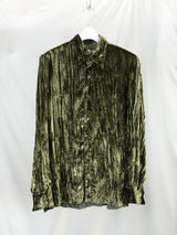 Gabriela Coll SS26 No. 197 Silk Velvet Shirt