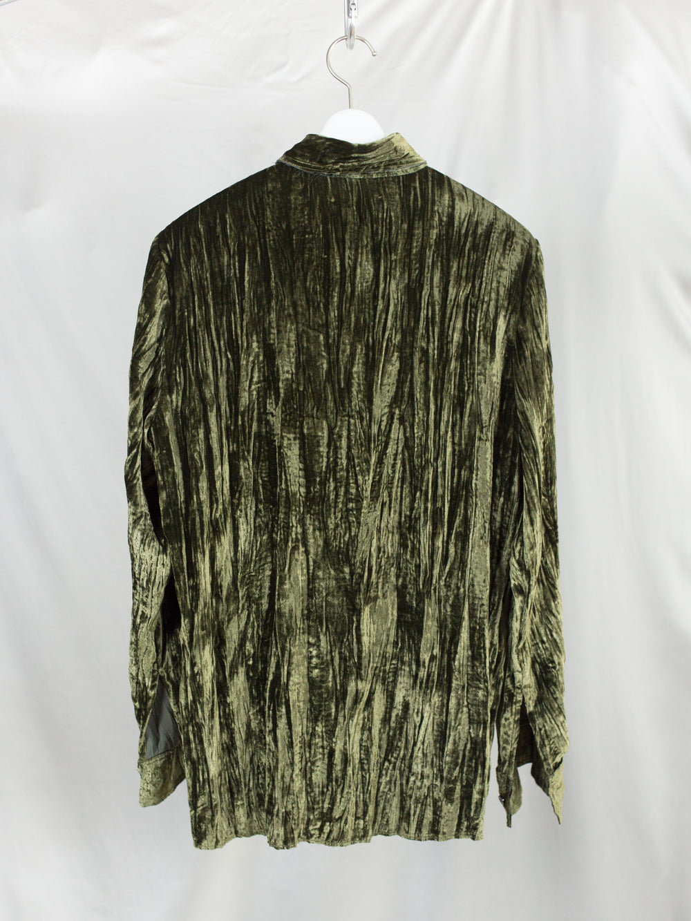 Gabriela Coll SS26 No. 197 Silk Velvet Shirt