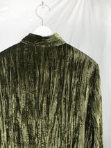Gabriela Coll SS26 No. 197 Silk Velvet Shirt
