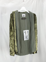 Gabriela Coll SS26 No. 197 Silk Velvet Shirt