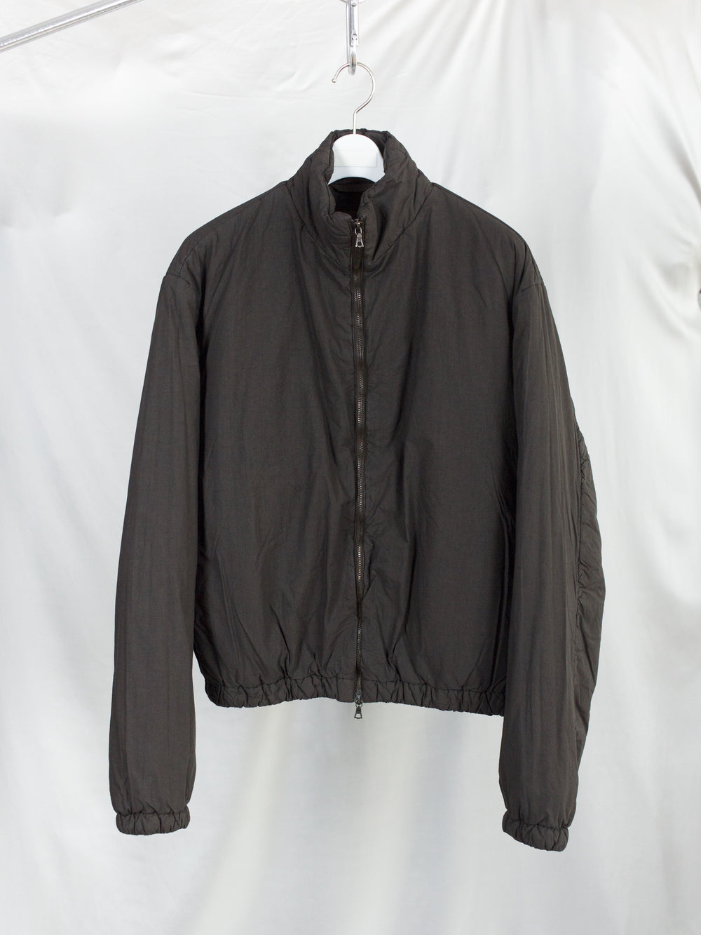 Gabriela Coll AW26 No. 340 Padded Poplin Zip Jacket