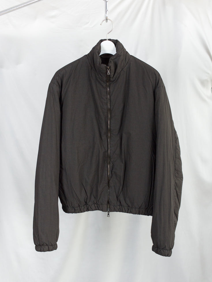 Gabriela Coll AW26 No. 340 Padded Poplin Zip Jacket