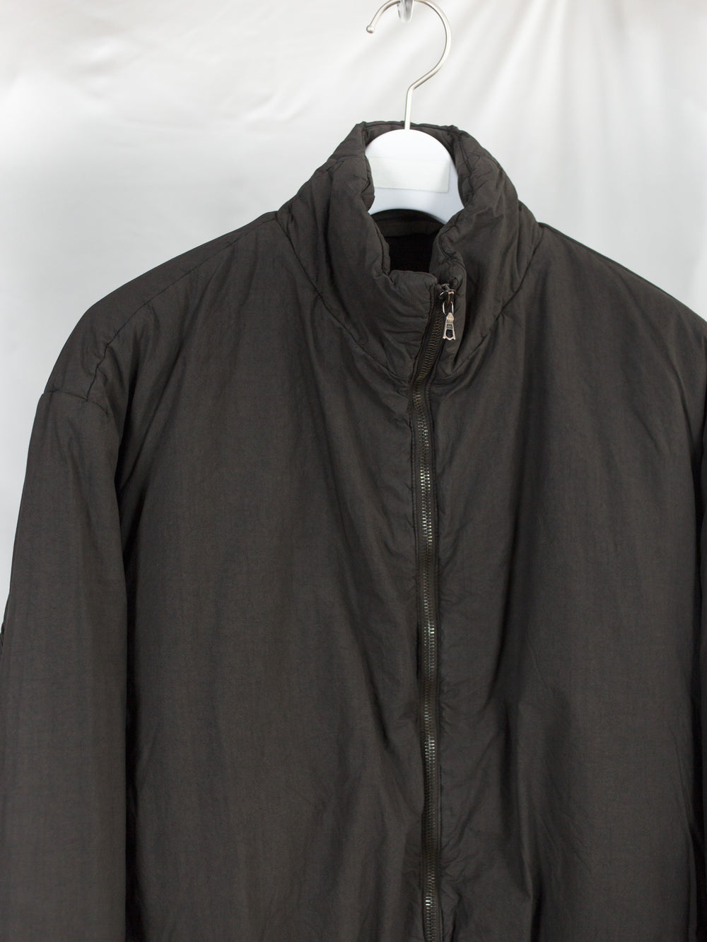 Gabriela Coll AW26 No. 340 Padded Poplin Zip Jacket