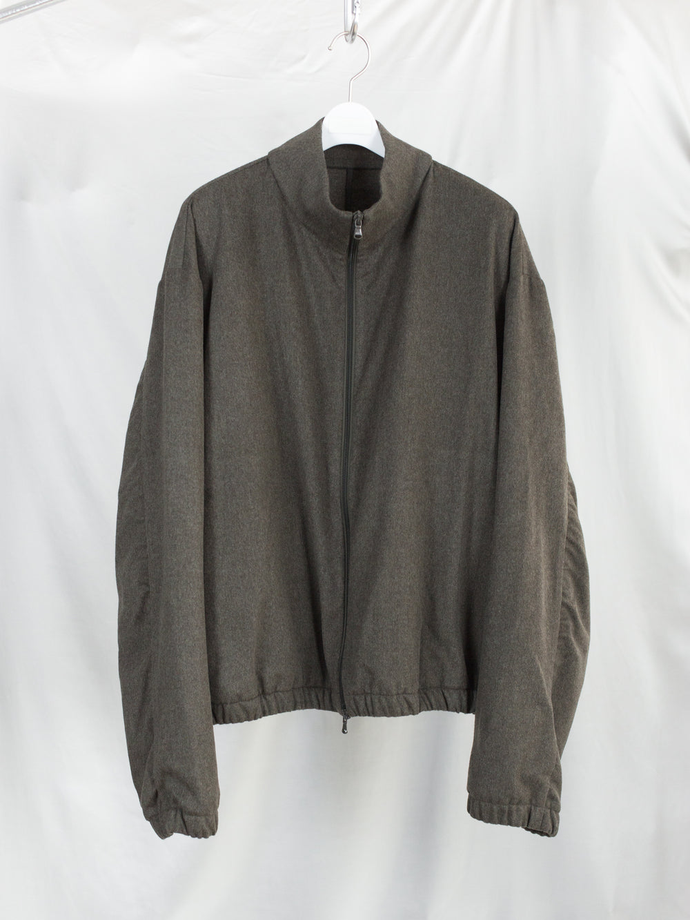 Gabriela Coll AW26 No. 261 Heavy Wool Zip Jacket