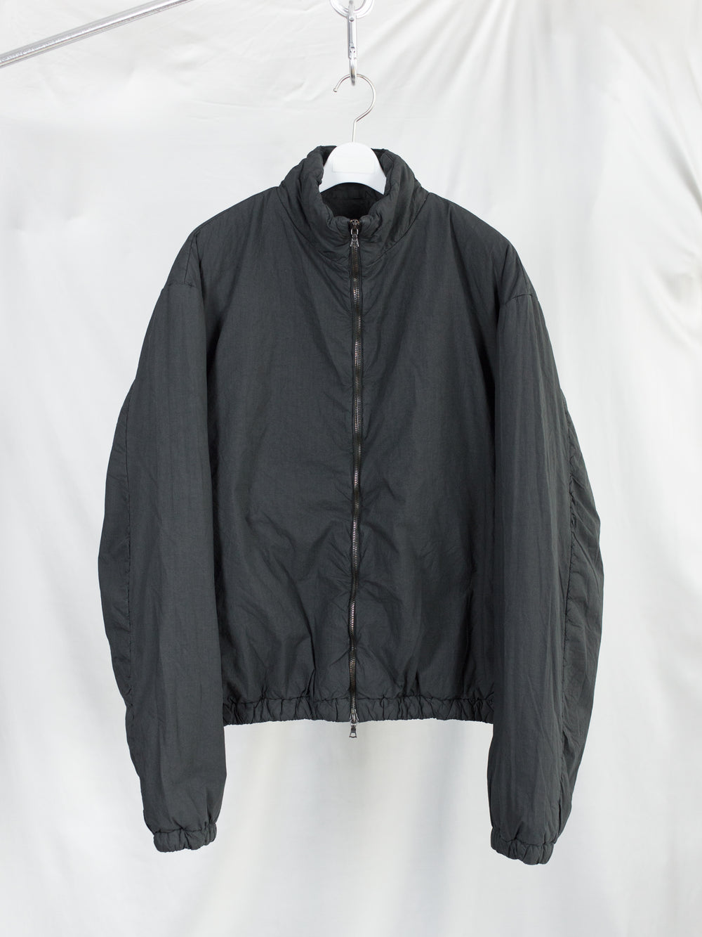Gabriela Coll AW26 No. 340 Padded Poplin Zip Jacket