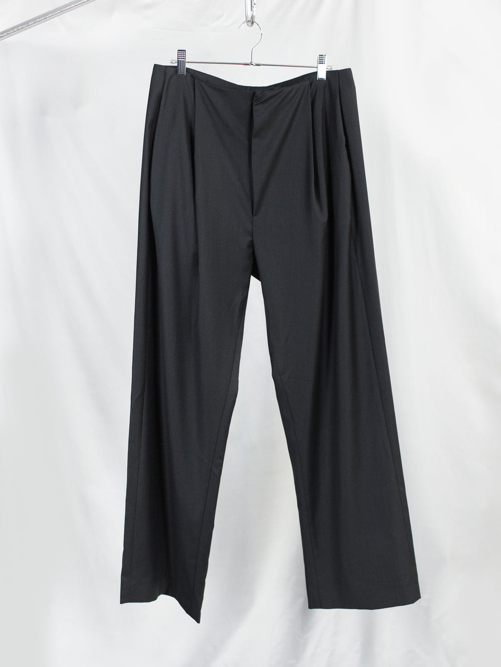 Gabriela Coll AW26 No. 343 LP Fine Wool Pleated Trousers