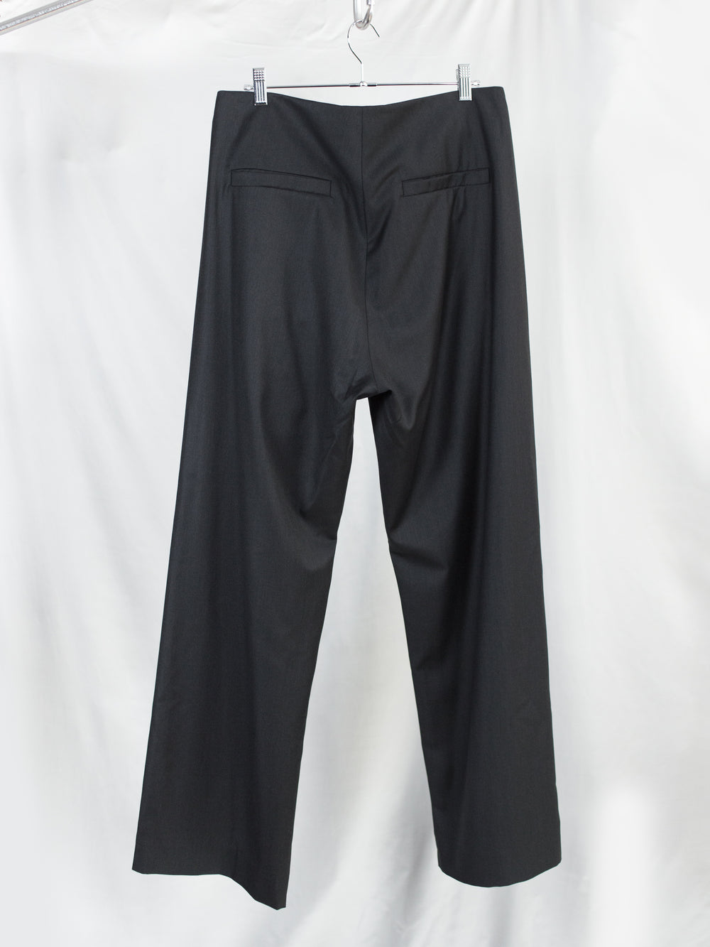 Gabriela Coll AW26 No. 343 LP Fine Wool Pleated Trousers