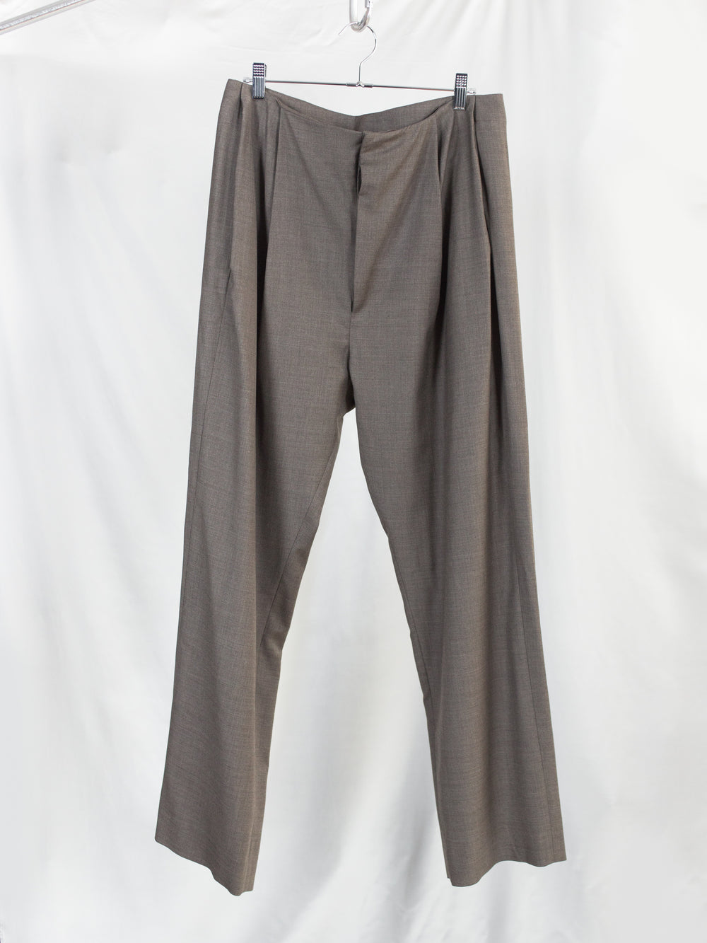 Gabriela Coll AW26 No. 343 LP Fine Wool Pleated Trousers
