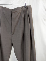 Gabriela Coll AW26 No. 343 LP Fine Wool Pleated Trousers