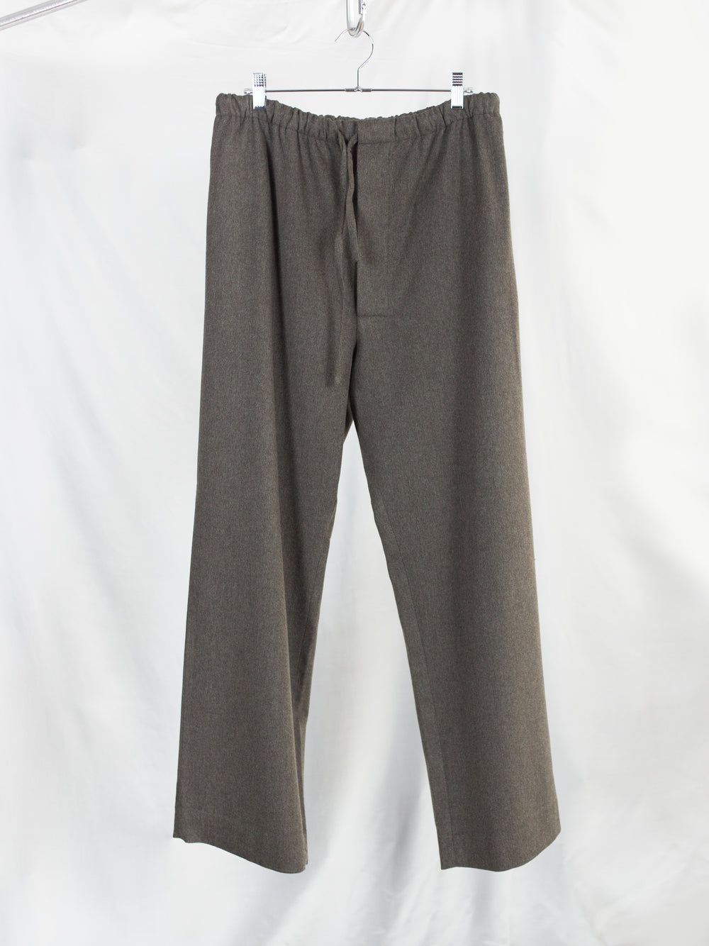 Gabriela Coll AW26 No. 288 Heavy Wool Drawstring Trousers