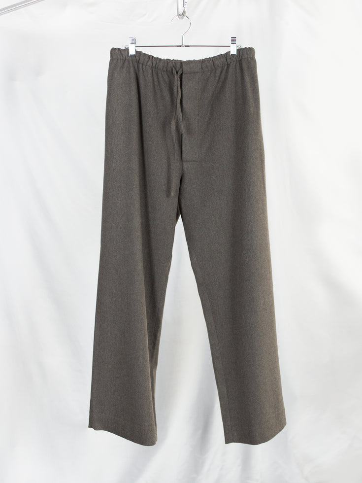 Gabriela Coll AW26 No. 288 Heavy Wool Drawstring Trousers