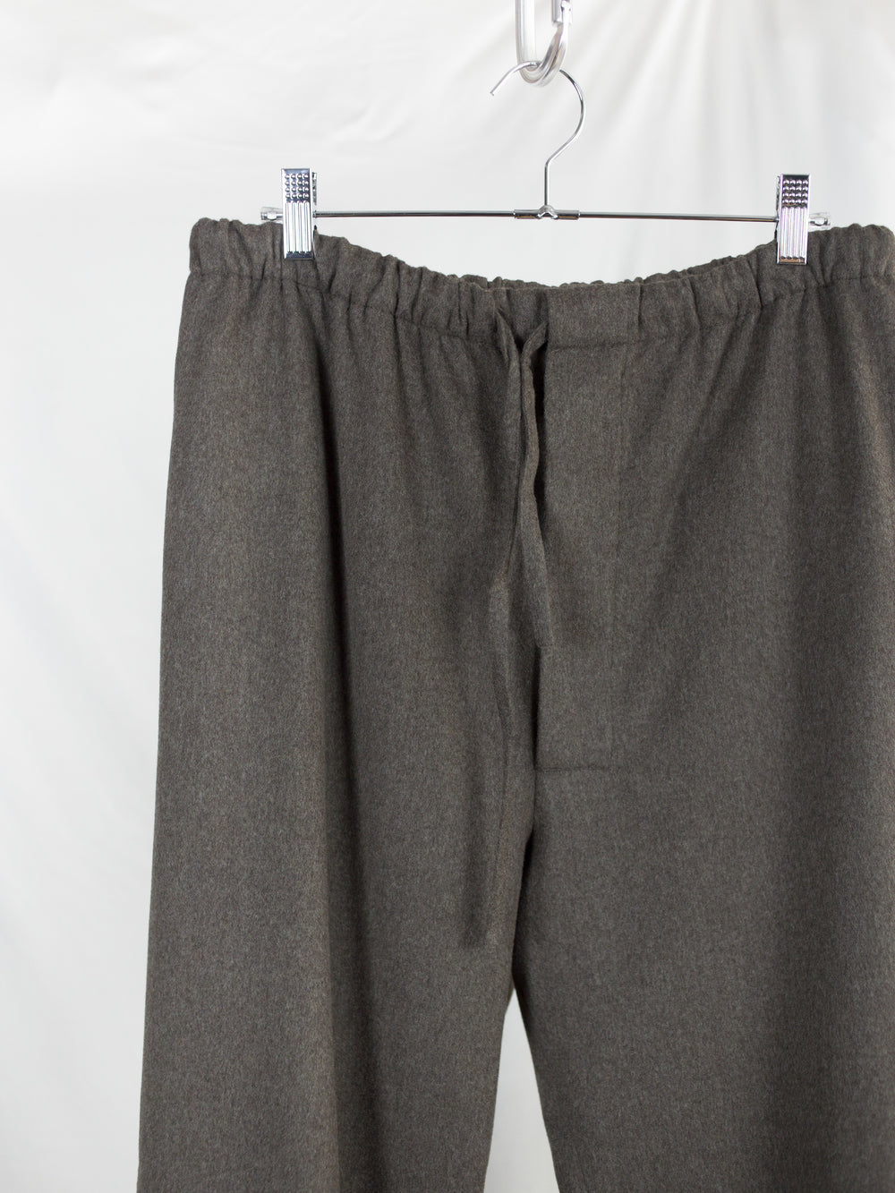 Gabriela Coll AW26 No. 288 Heavy Wool Drawstring Trousers