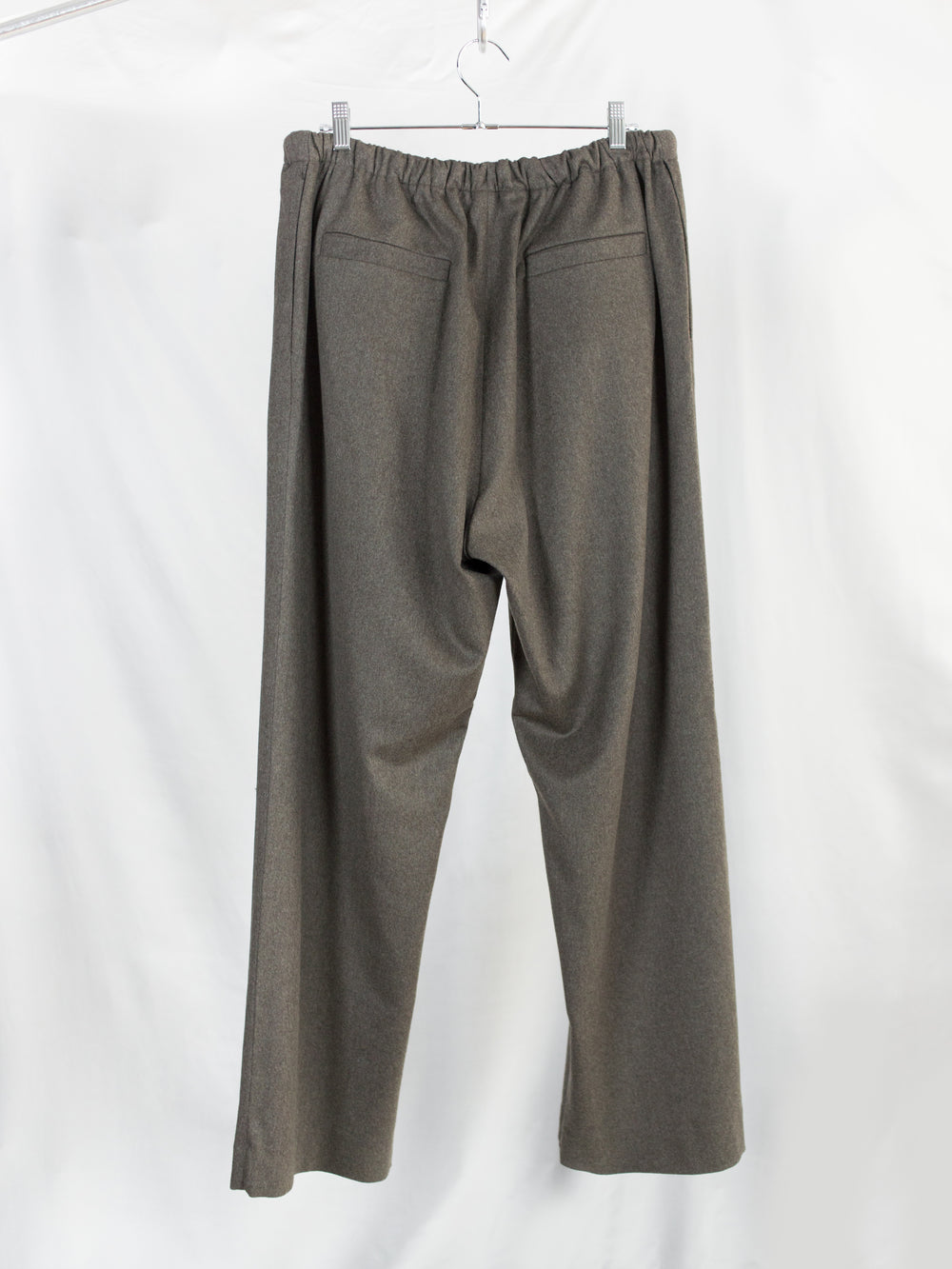 Gabriela Coll AW26 No. 288 Heavy Wool Drawstring Trousers