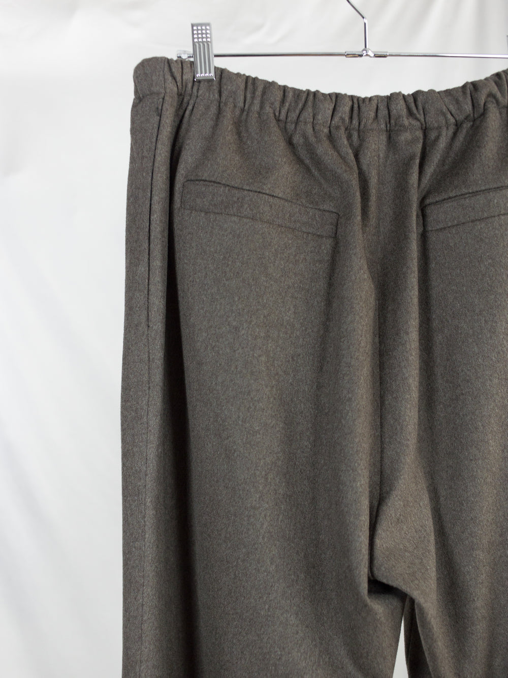 Gabriela Coll AW26 No. 288 Heavy Wool Drawstring Trousers