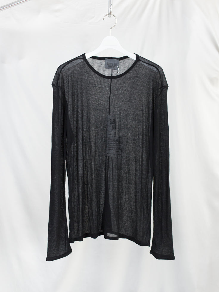Gabriela Coll AW26 No. 300 Sheer Rib Jersey LS