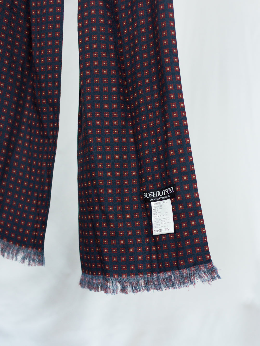 Soshiotsuki AW25 Rayon Scarf