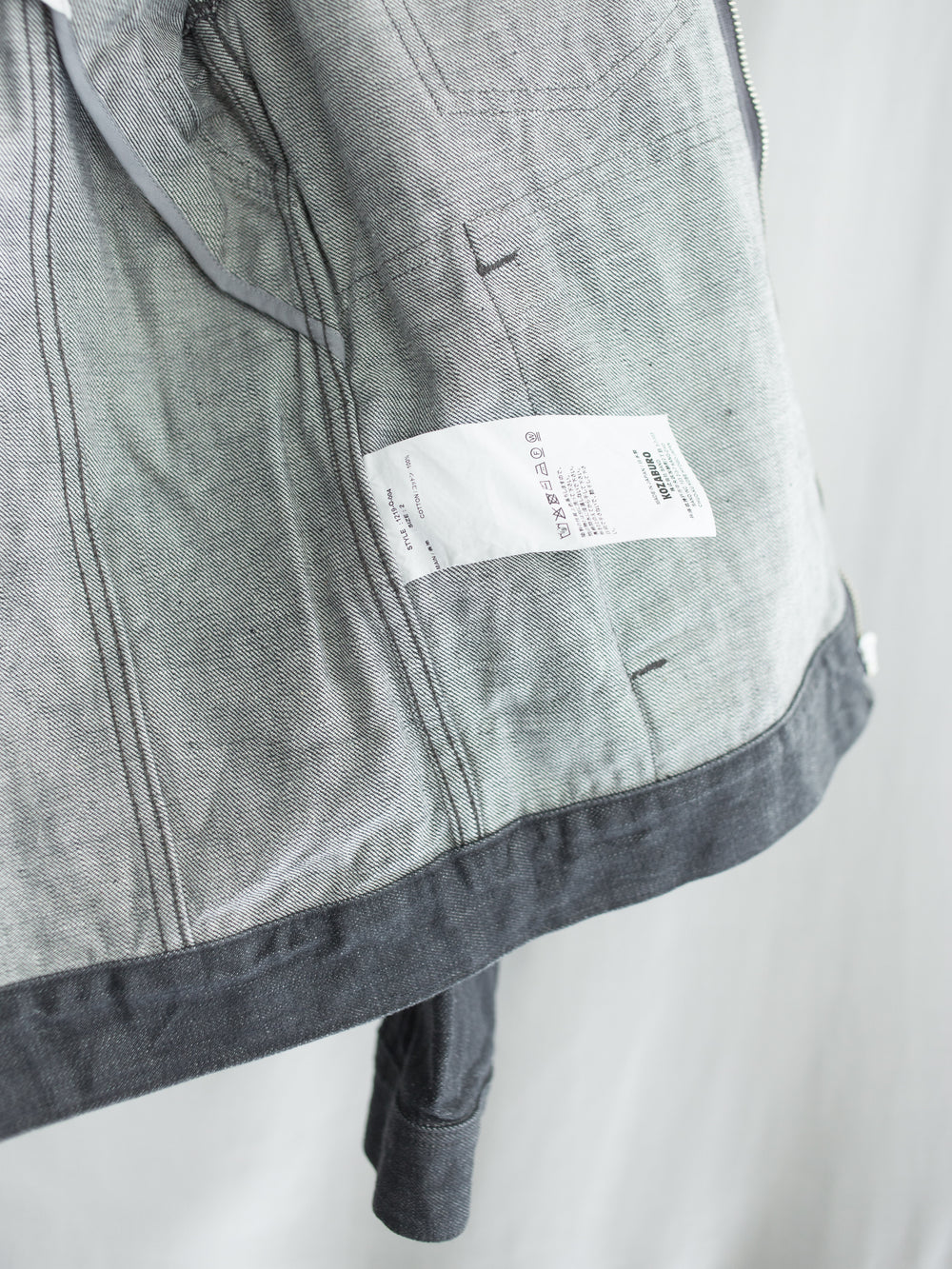 Kozaburo AW26 Slim Denim Jacket