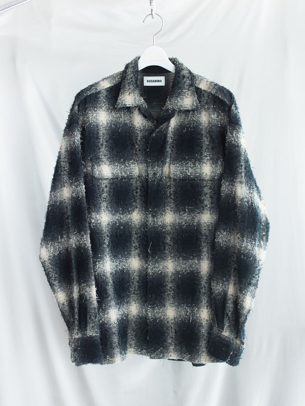 Kozaburo AW26 Textured 2-Pocket Flannel