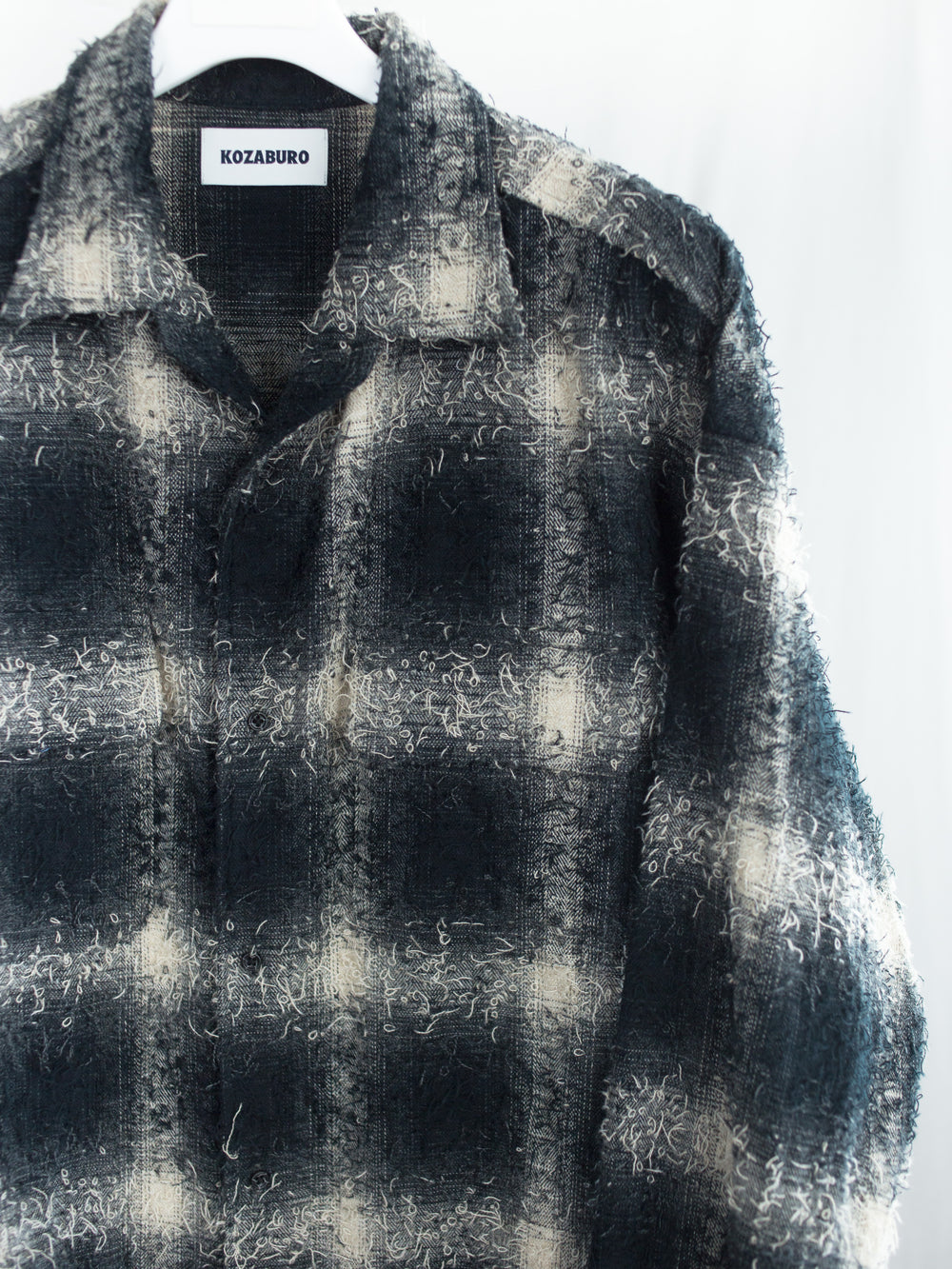 Kozaburo AW26 Textured 2-Pocket Flannel