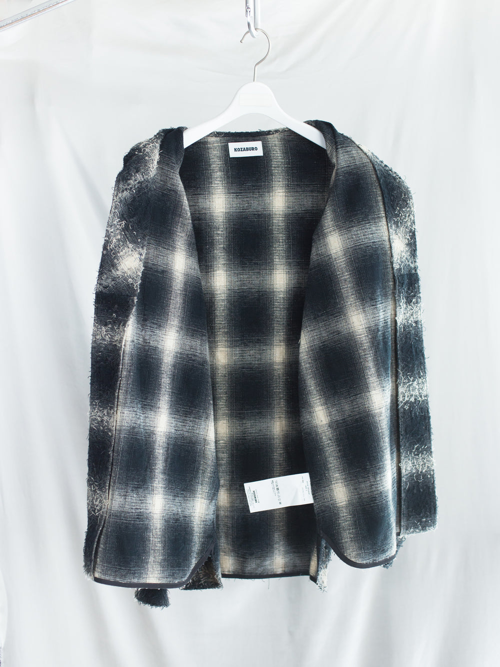 Kozaburo AW26 Textured 2-Pocket Flannel