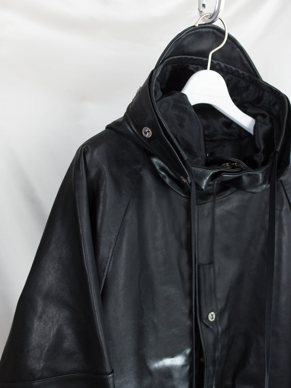 Les Six Aw26 Leather ECWCS Parka