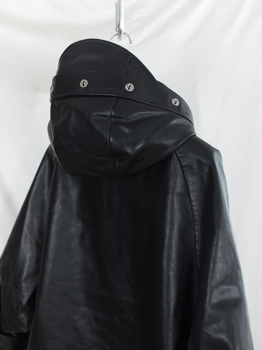 Les Six Aw26 Leather ECWCS Parka