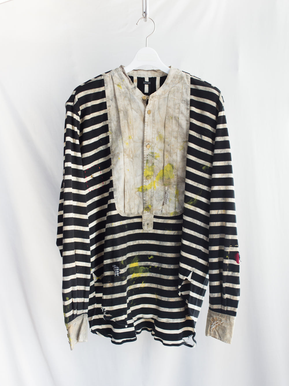 Les Six AW26 Distressed Bosom Shirt