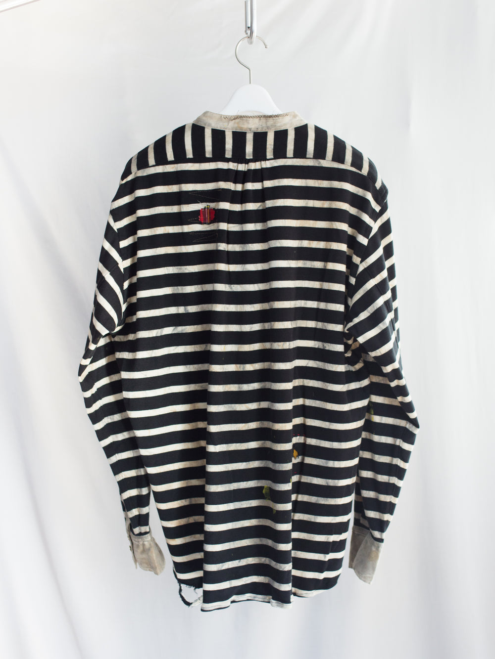 Les Six AW26 Distressed Bosom Shirt