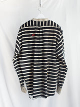 Les Six AW26 Distressed Bosom Shirt