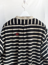 Les Six AW26 Distressed Bosom Shirt