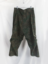 Les Six AW26 Low Crotch Camo Cargos