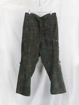 Les Six AW26 Low Crotch Camo Cargos