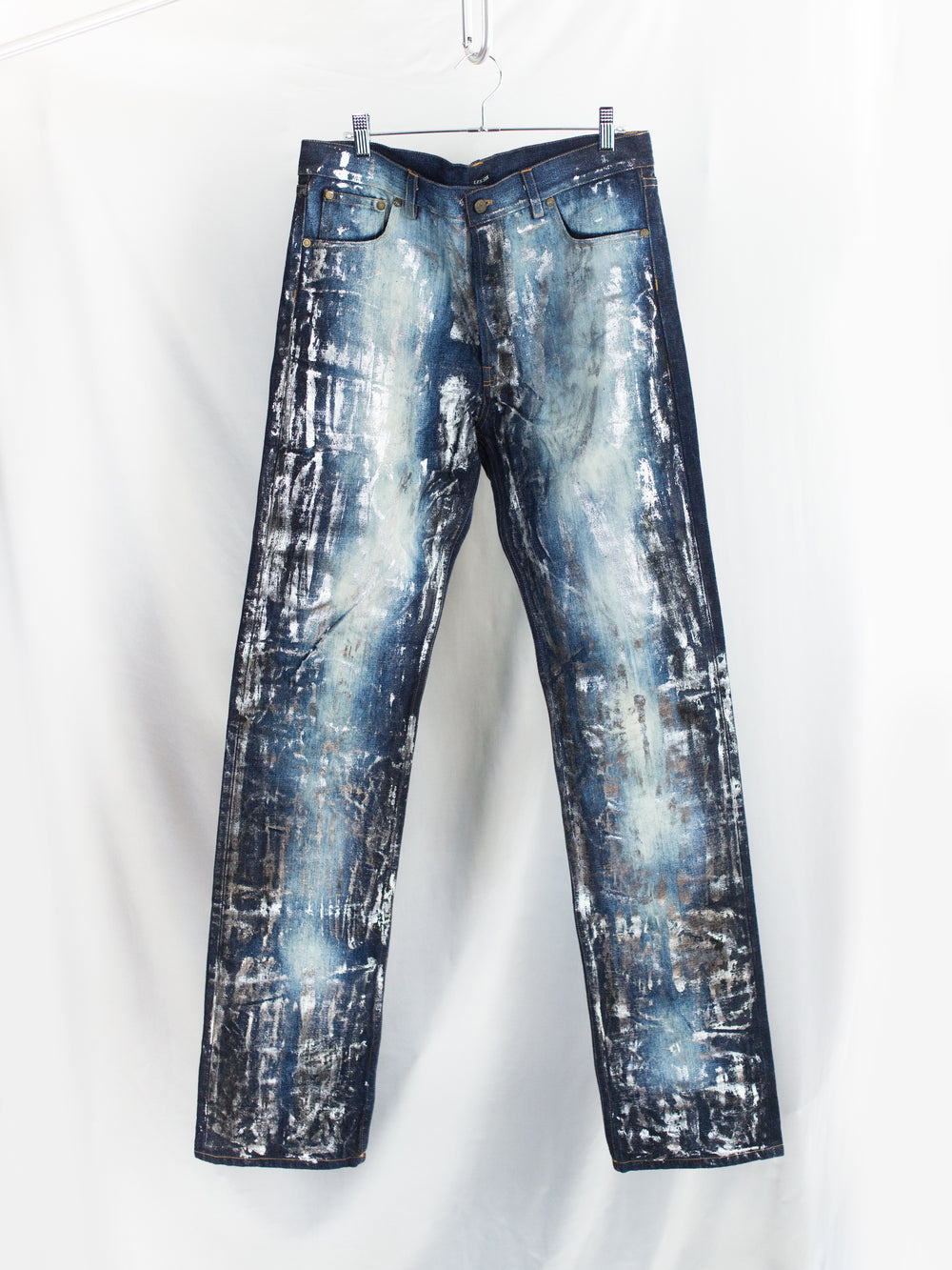 Les Six AW26 Foil Slim Jeans