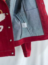 Penultimate AW26 Fur Collar Dragon Denim Jacket