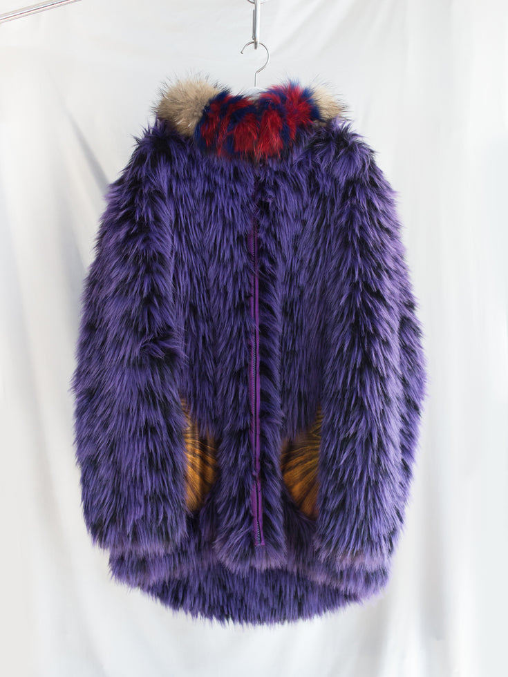 Penultimate AW26 Arowana Faux Fur Hooded Coat