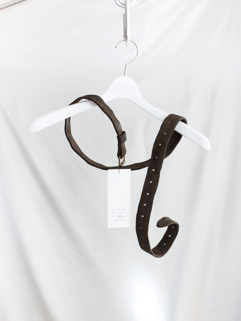 Les Six AW26 Hand Painted Belt