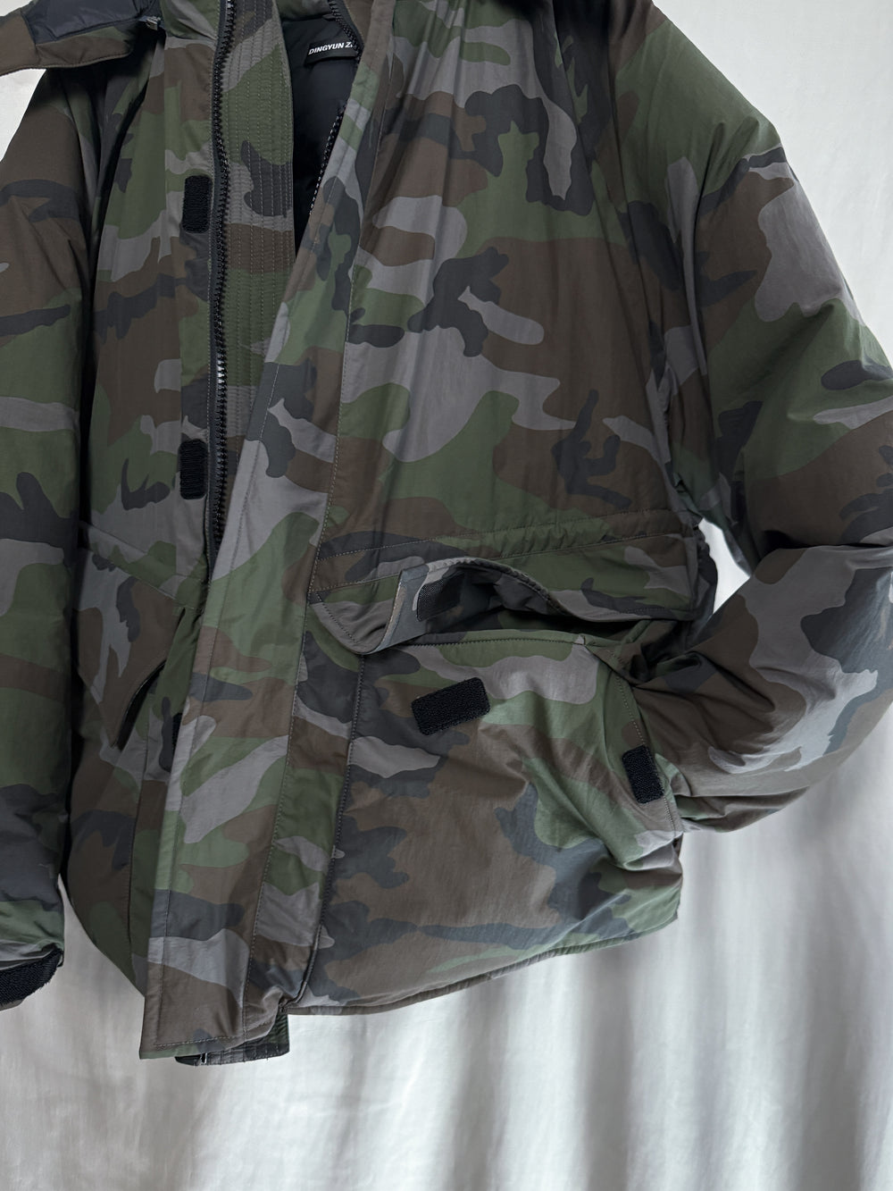 Dingyun Zhang AW25 Camo Parka