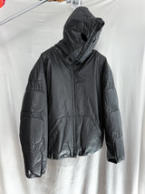 Dingyun Zhang AW25 Coated Fullzip Moto Hoodie