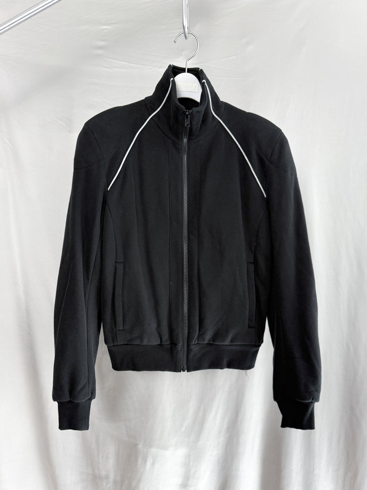 Dingyun Zhang AW25 Women's Sweatshirt Moto Track Jacket